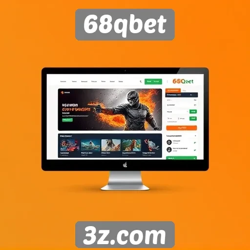 Navegação e usabilidade do site 68qbet